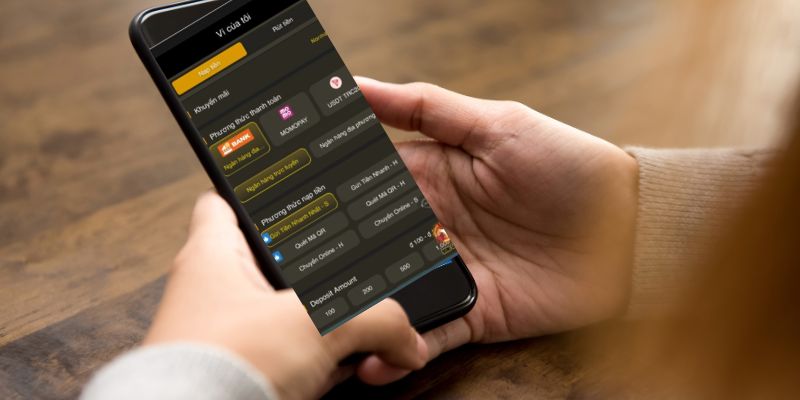 Giao dịch nạp rút tiền không gián đoạn, trải nghiệm liền mạch